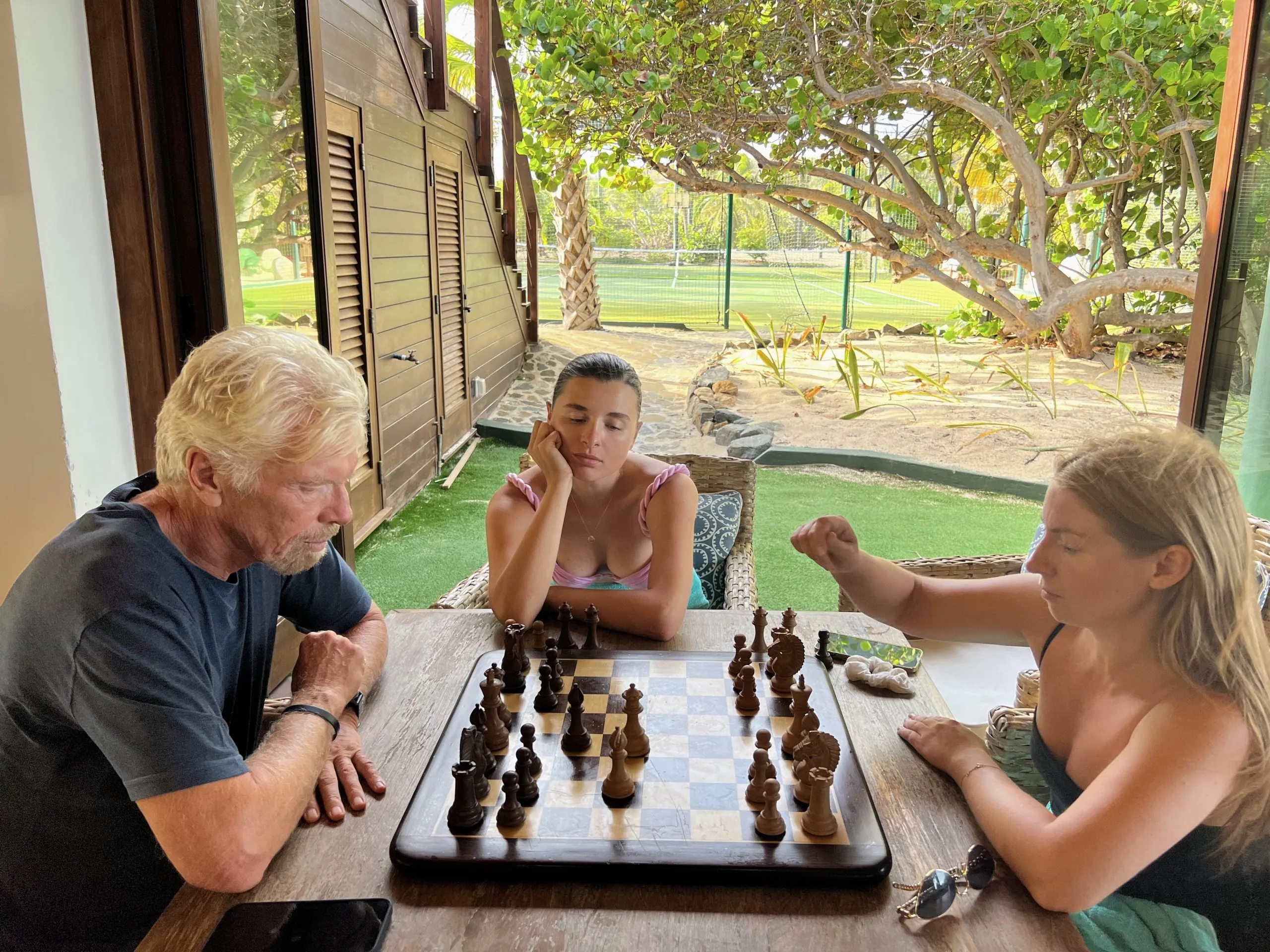 Future of Global Collaboration session at the Annual Blockchain Summit (Necker Island)