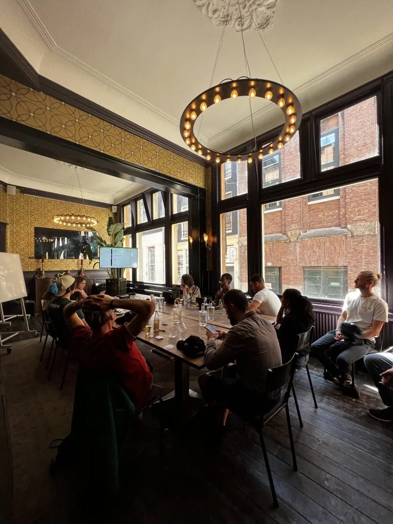 Future of governance for DAOs session  at DAOist Global Governance Gathering during  the Amsterdam Blockchain Week /  DevConnect AMS